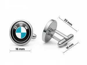 BMW Wedding Cufflinks Gift Set Stylish Minimal Pro Edition